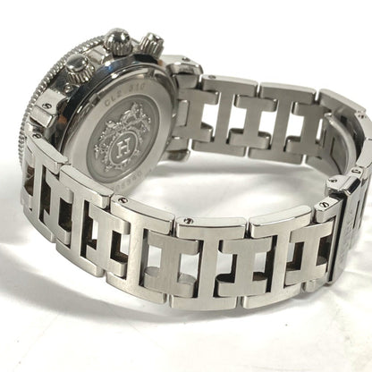 Hermes Cl2.310 Chronograph Clipper Diver Watch Stainless Steel