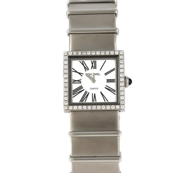 Chanel Mademoiselle D H0830 Ss Quartz Watch