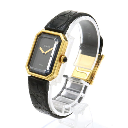 Chanel Premiere K18Yg 750 Yellow Gold Leather
