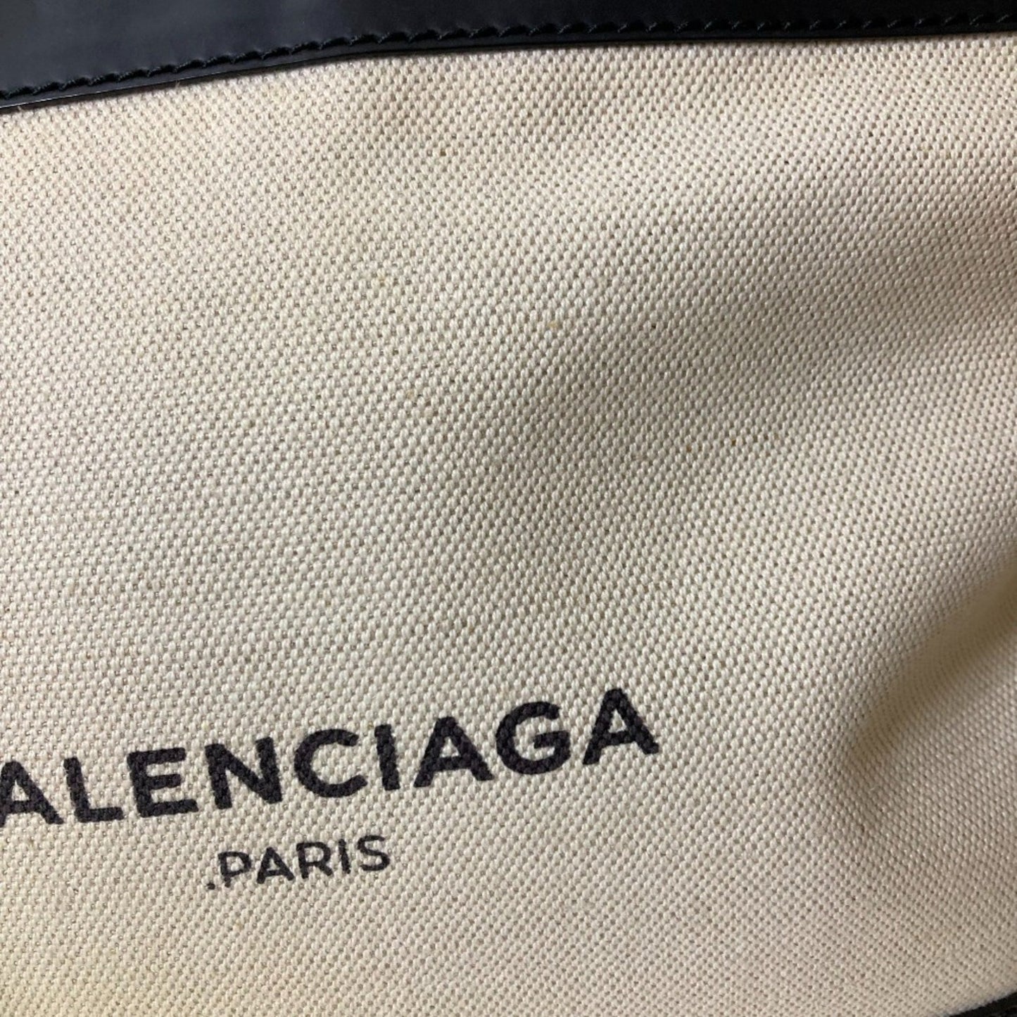 Balenciaga Clutch Bag Black X Natural