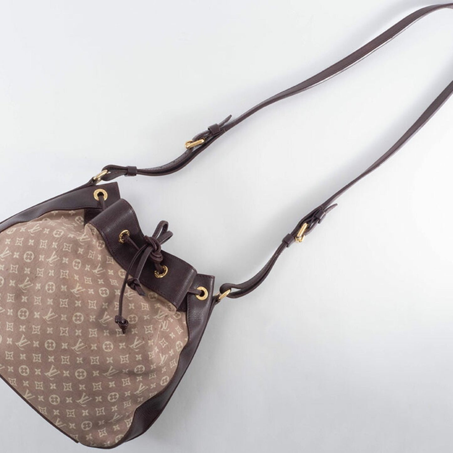 Louis Vuitton Noe Pm Shoulder Bag Monogram Idylle Sepia M40668