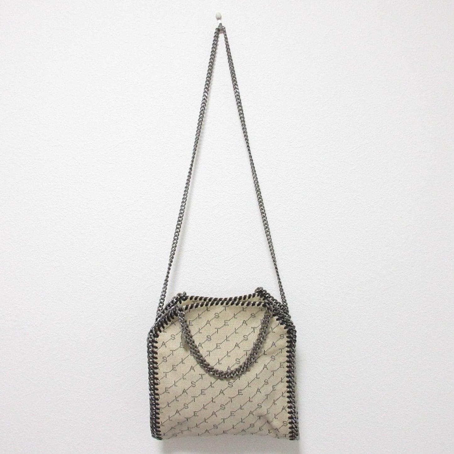 Stella Mccartney Falabella Eco Canvas Mini Tote Bag/Shoulder Bag