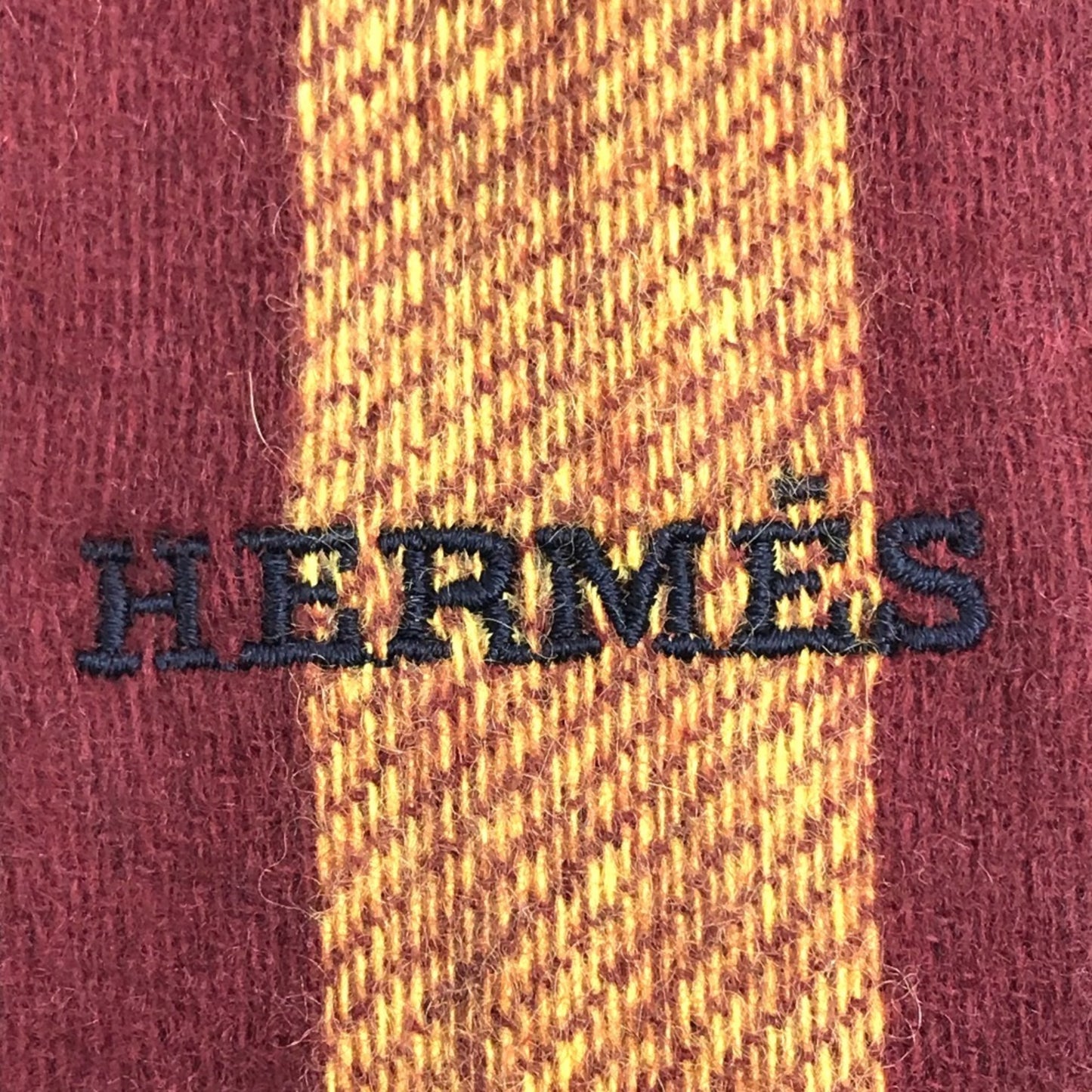 Hermes Alternate Stripe Muffler