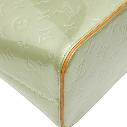 Louis Vuitton Monogram Vernis Houston Tote Bag M91053 Green Patent Leather