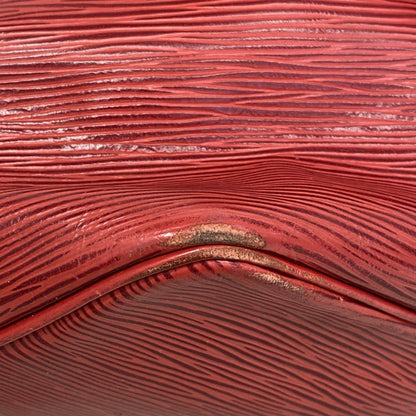 Louis Vuitton Epi Petit Noe Shoulder Bag M44107 Castilian Red