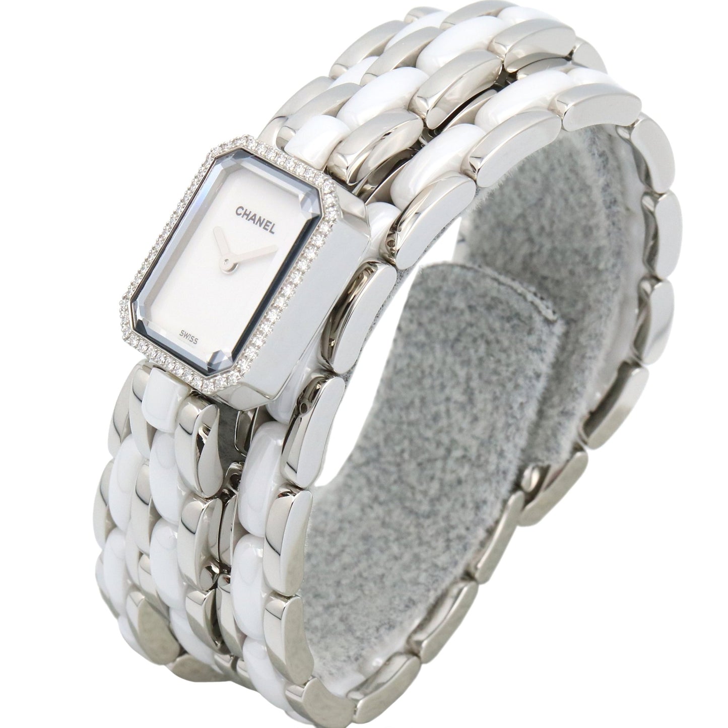 Chanel Premiere Triple Bracelet Watch With Stainless Steel