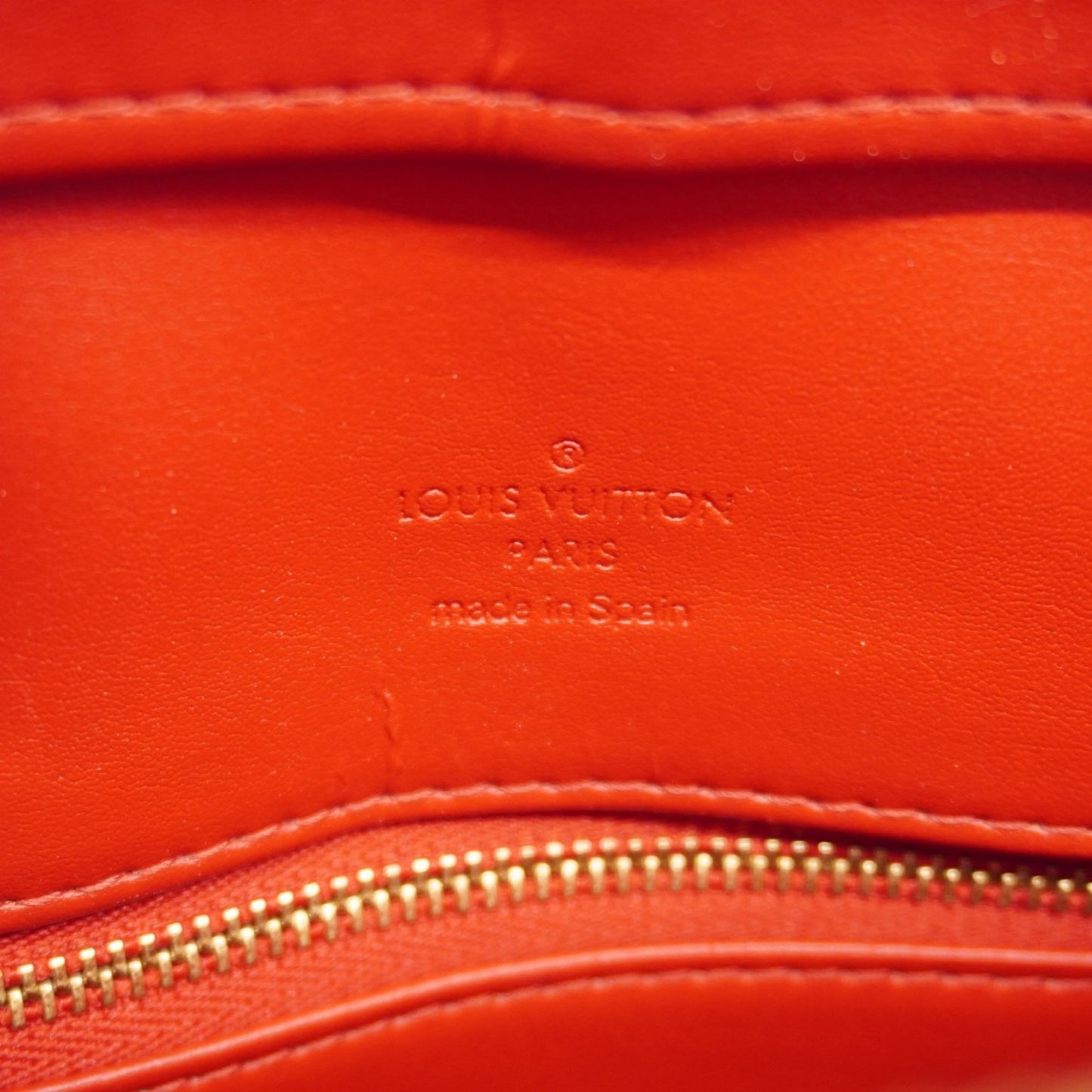 Louis Vuitton Vernis Houston Tote Bag M91092 Rouge
