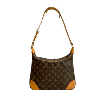 Louis Vuitton Boulogne Monogram Leather Shoulder Bag