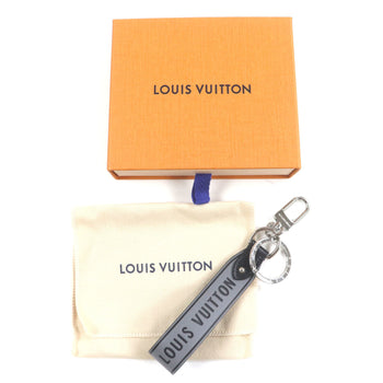 Louis Vuitton 2022 Louis Vuitton M00337 Capital Lv Monogram Eclipse Calfskin Key Ring Strap