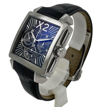 Omega De Ville X2 Chronograph 423.13.37.50.01.001 Stainless Steel Leather