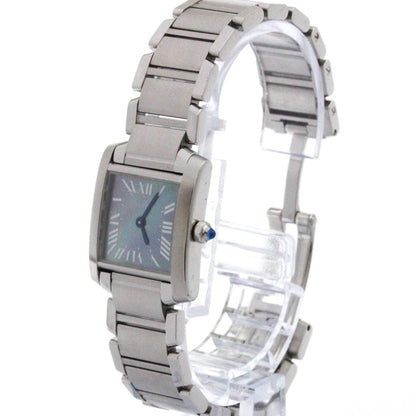 Cartier Tank Francaise Mop Dial Quartz