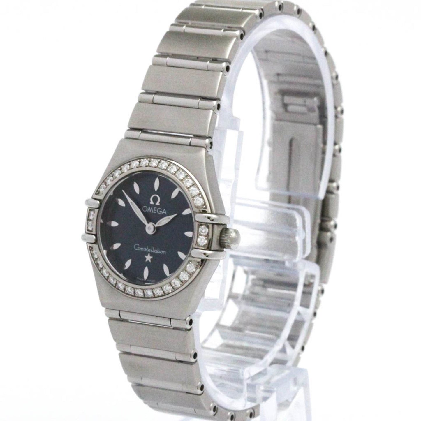 Omega Constellation Diamond Steel Quartz
