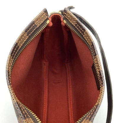 Louis Vuitton Truth Makeup Pochette Hand Pouch Damier Ebene N51982 Brown No1918