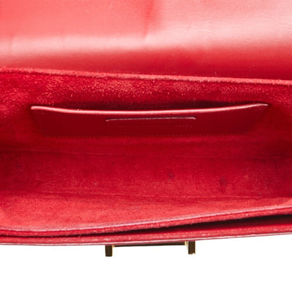 Saint Laurent Crossbody Shoulder Bag 318025 Red Leather