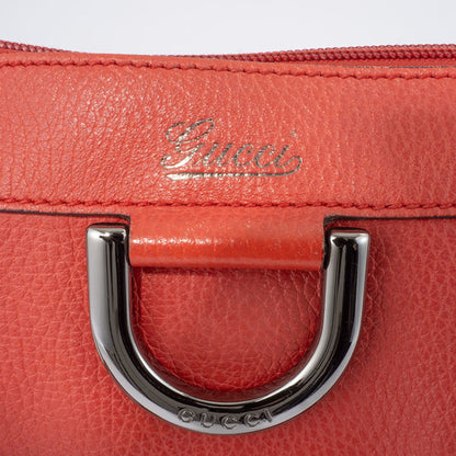Gucci Abby Leather Shoulder Bag Red 265691 200047