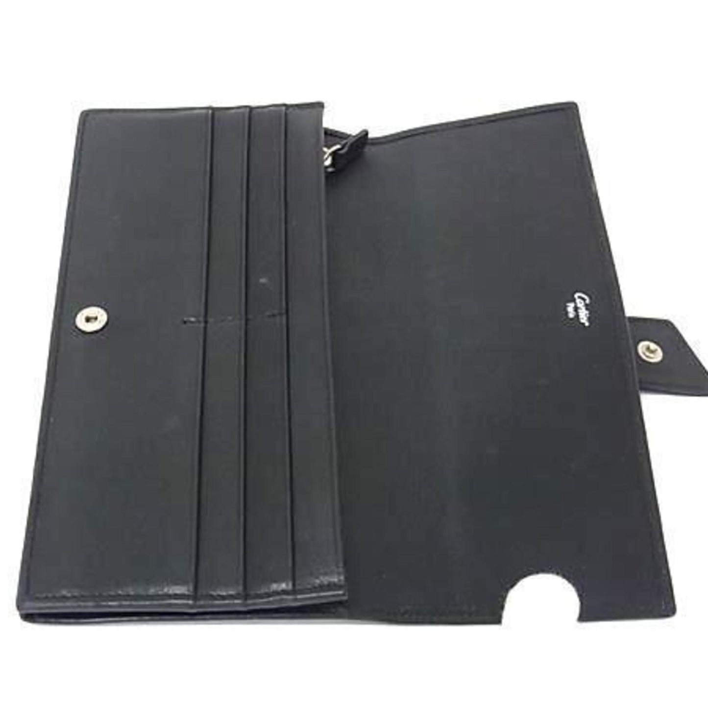 Cartier Trinity Black Leather