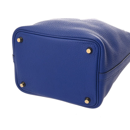 Hermes Picotin Lock Pm Blue Electric D Stamp (Circa 2019)