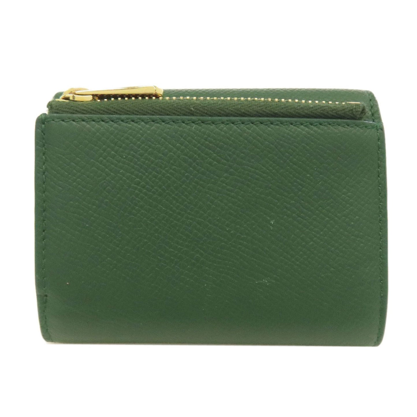 Salvatore Ferragamo Gancini Hardware Bifold Wallet Leather