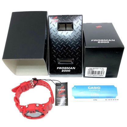 G-Shock Casio Watch Dw-8200F-4 Frogman 2000 Special Edition Model To Commemorate The Opening Of G