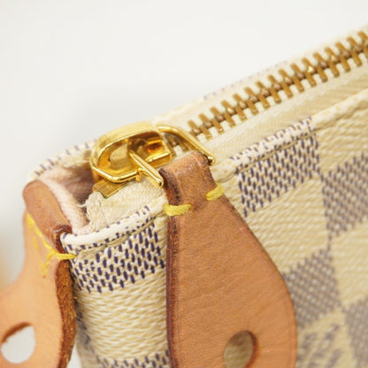 Louis Vuitton Damier Azur Iena Mm Tote Bag N44040 White