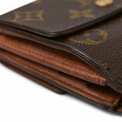 Louis Vuitton Monogram Wallet Louis Vuitton Double Folding Portefeuille Elise M61654