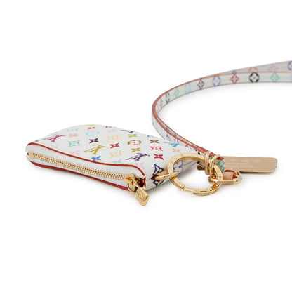 Louis Vuitton Monogram Multicolore Shoulder Bag With Lv X Tm Phone Holder (M14099) In White