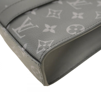 Louis Vuitton Monogram Eclipse Sac Plaque Tote Bag M46456 Black