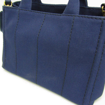 Prada Canapa S Size 1Bg439 Women'S Canvas Shoulder Bag