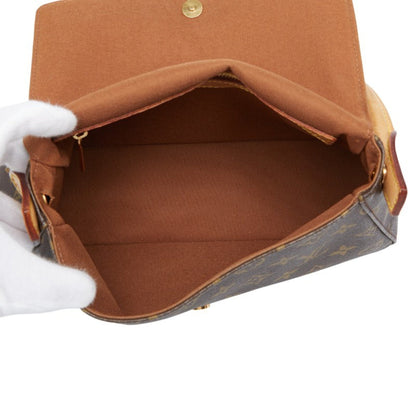 Louis Vuitton Monogram Mini Looping Shoulder Bag/Handbag M51147 Brown Leather