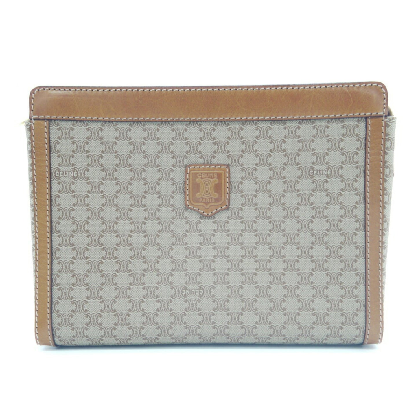 Celine Macadam Pattern Second Bag Clutch