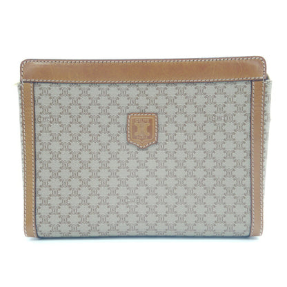Celine Macadam Pattern Second Bag Clutch