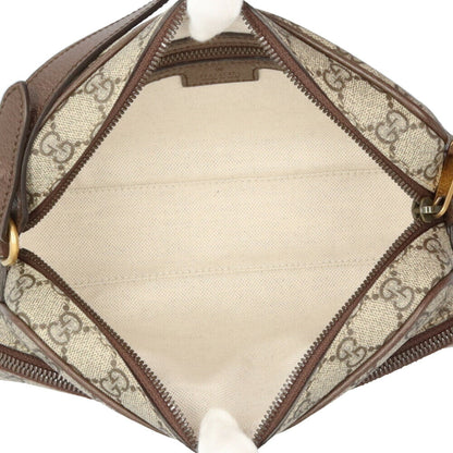 Gucci Ophidia Shoulder Bag Gg Supreme Canvas 723312 Beige