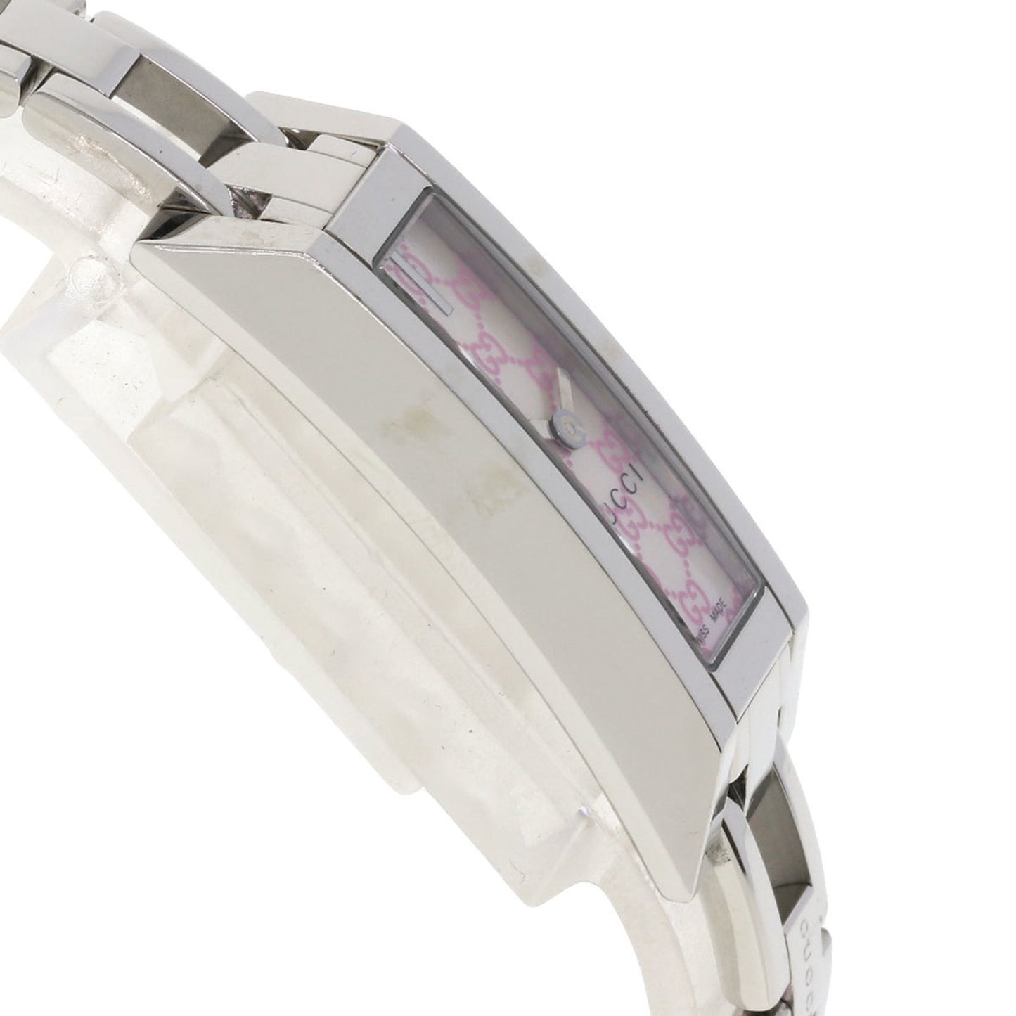 Gucci Ya110 Square Face Stainless Steel Watch