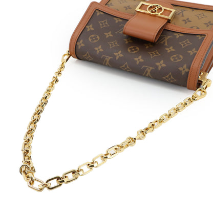 Louis Vuitton Monogram Reverse Dauphine Mm Shoulder Bag