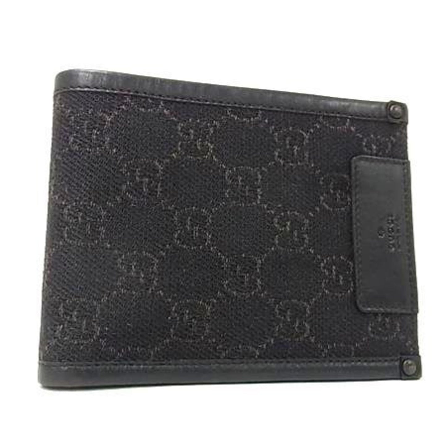 Gucci Gg Canvas Wallet 101659 Black