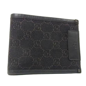 Gucci Gg Canvas Wallet 101659 Black