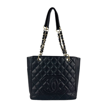 Chanel Shoulder Bag In Caviar Leather