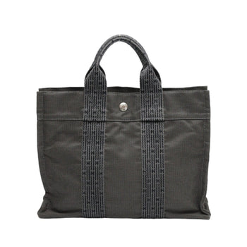 Hermes Handbag Air Line Canvas Grey