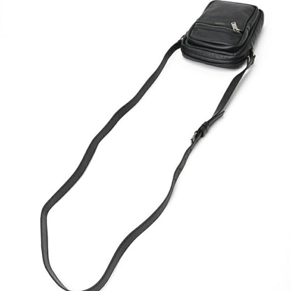 Saint Laurent Sid Crossbody Bag Shoulder 581700 Leather Black E-157142