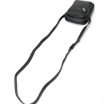 Saint Laurent Sid Crossbody Bag Shoulder 581700 Leather Black E-157142