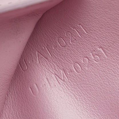 Celine Small Trifold Wallet In Pink Leather