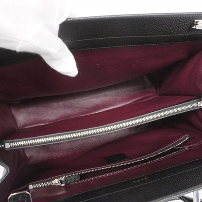 Gucci Horsebit Zumi Handbag 564714 Leather Black