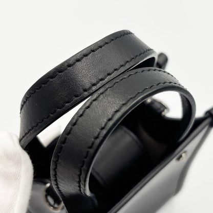 Jimmy Choo Mini N S Tote Tote Bag Black Leather