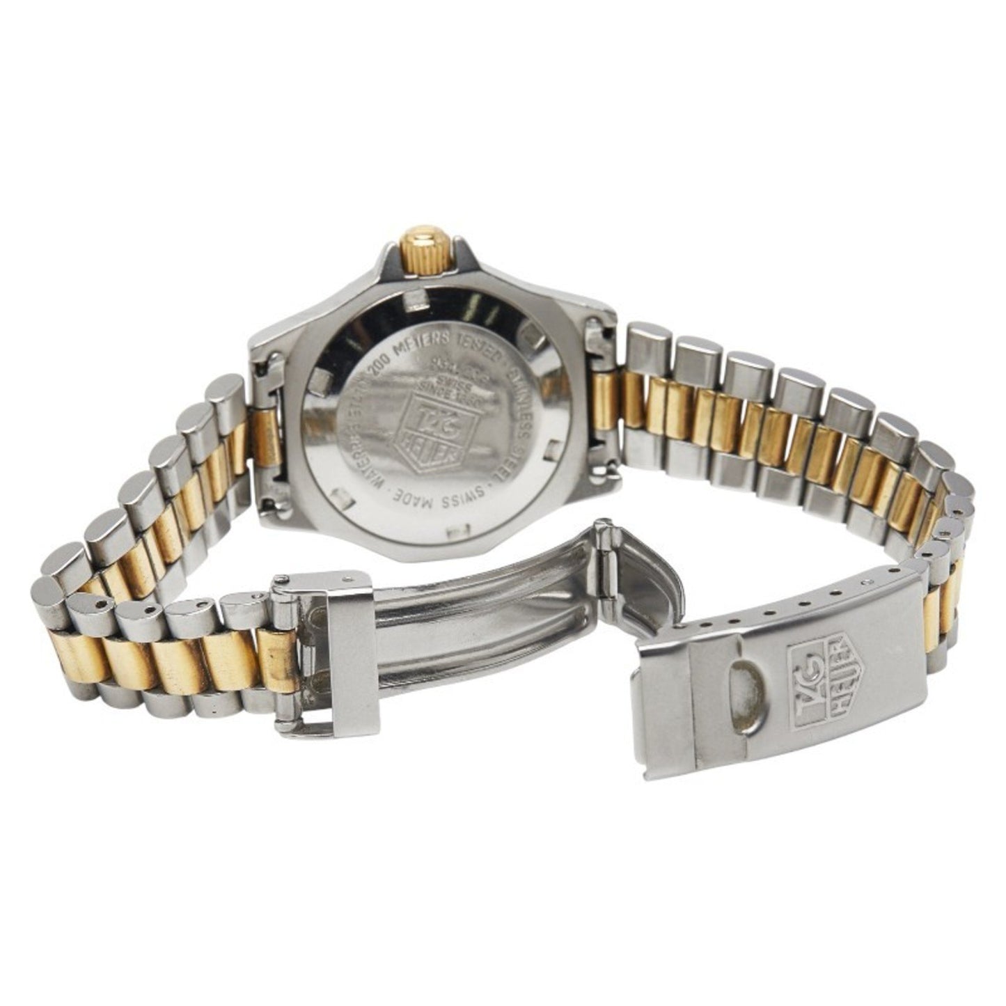 Tag Heuer 3000 Series Watch 934.208 Quartz Silver Dial Stainless Steel Plated