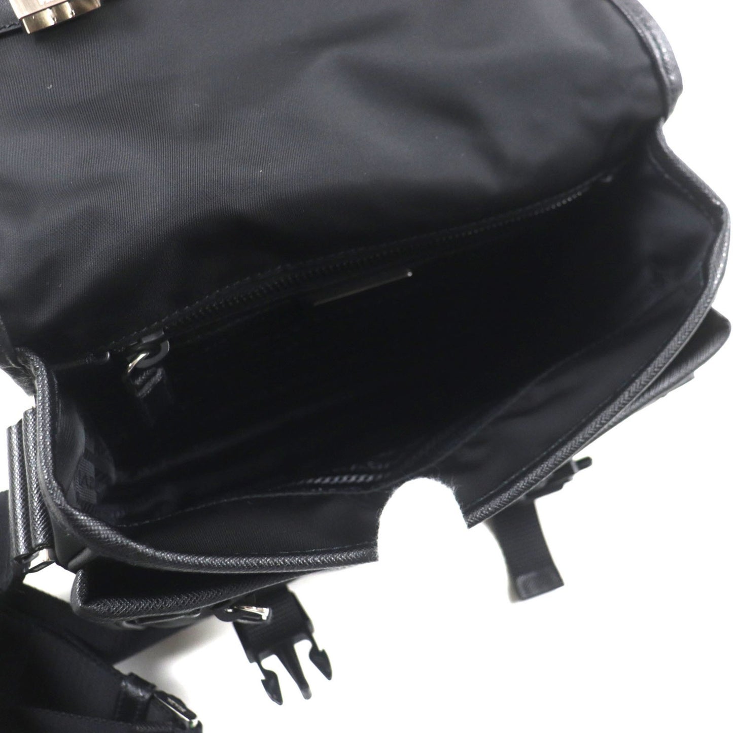 Prada 2Vd034 Triangle Logo Plate With Pouch