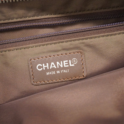 Chanel New Travel Nylon Handbag In Brown