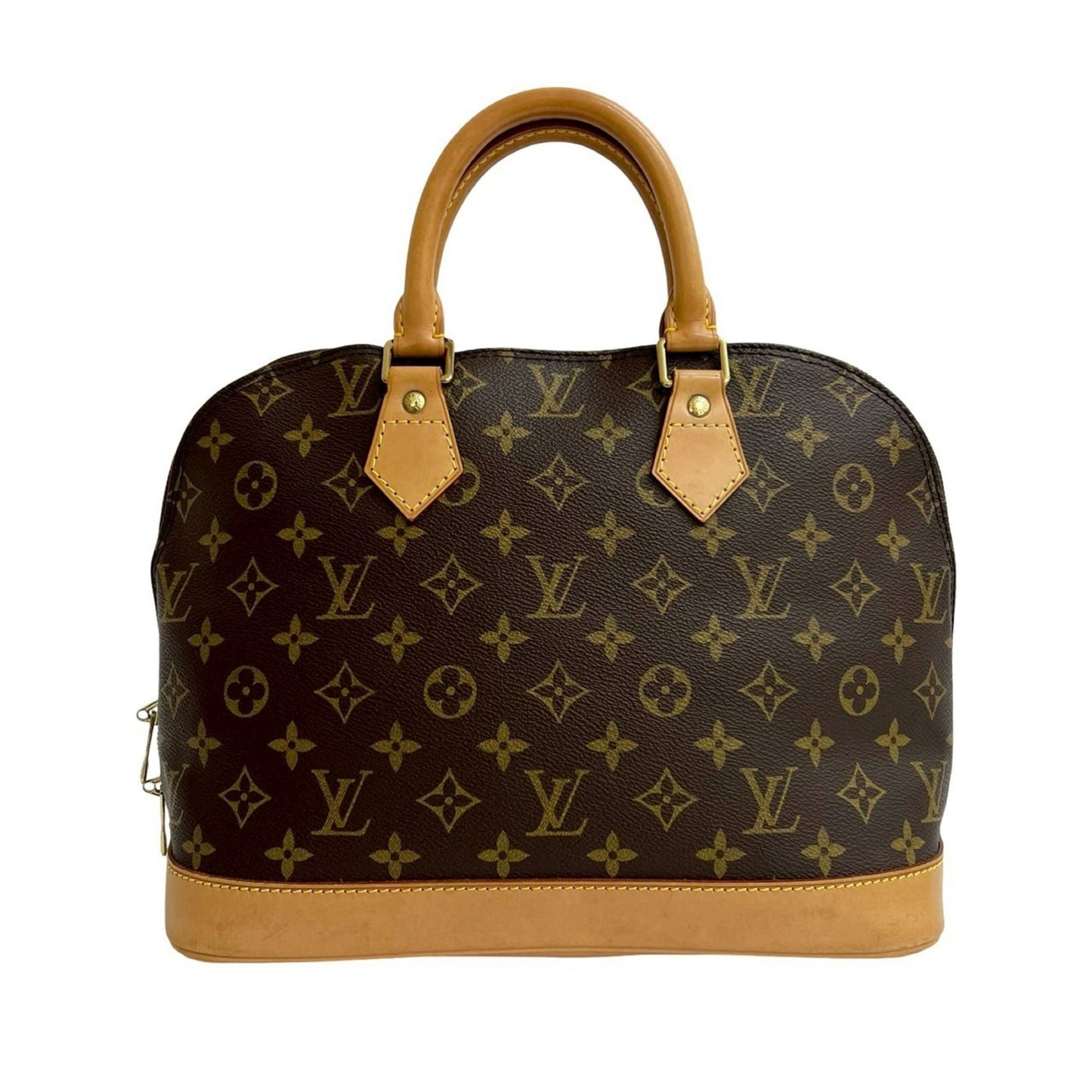 Louis Vuitton Vintage Alma Pm Monogram Leather Handbag/Mini Boston Bag
