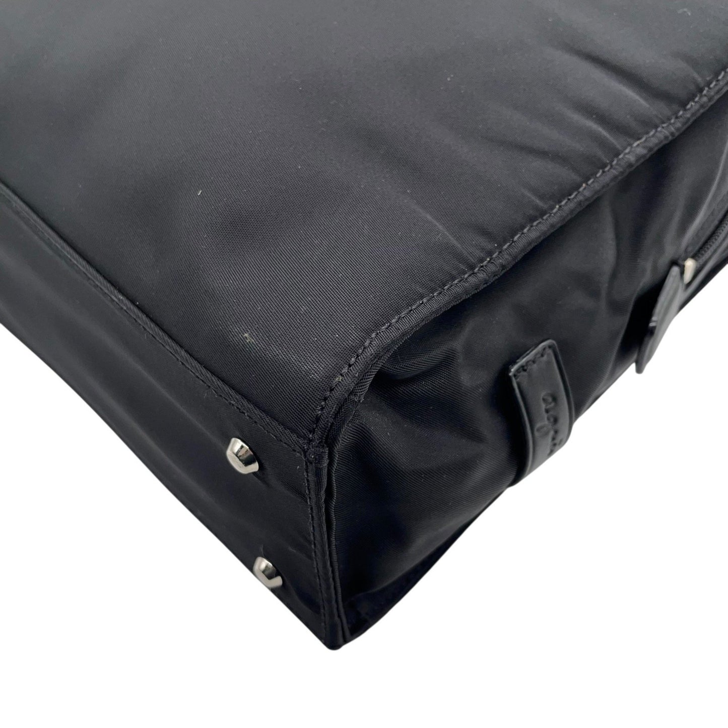 Coach Nylon And Leather Tote Bag