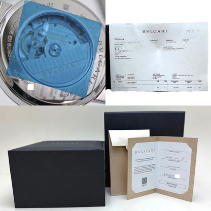 Bvlgari Date Bb41S 103720 Stainless Steel