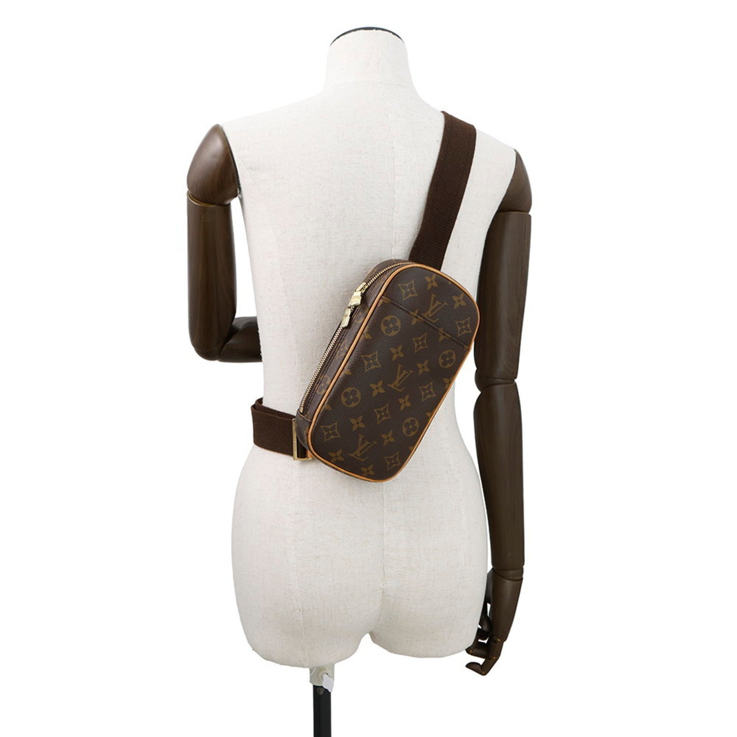 Louis Vuitton Monogram Pochette Ganjou Body Bag M51870 Louis Vuitton